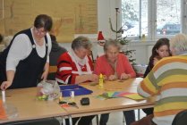ein Projekt in der Altenpflegeschule - Weihnachtsfeier für Senioren