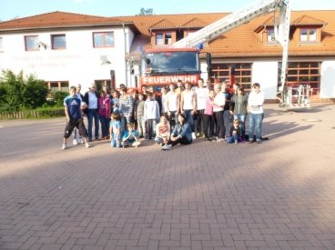 Finsterwalde, AWO VdKJe - Deutsch-Polnischer Jugendaustausch - Gruppenfoto.jpg