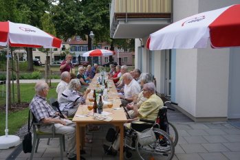 Königs Wusterhausen, AWO Wohnpark für Senioren "Am Kirchplatz" - Mieterfest (1)