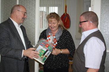Eberswalder Bürgermeister besucht die Frühförder- und Beratungsstelle