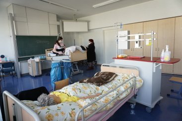Lübbenau, AWO Pflegeschule - Prüfungssimulation (17).JPG